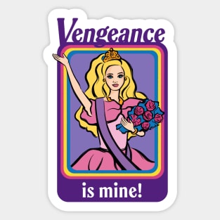 Vengeance is Mine Sticker